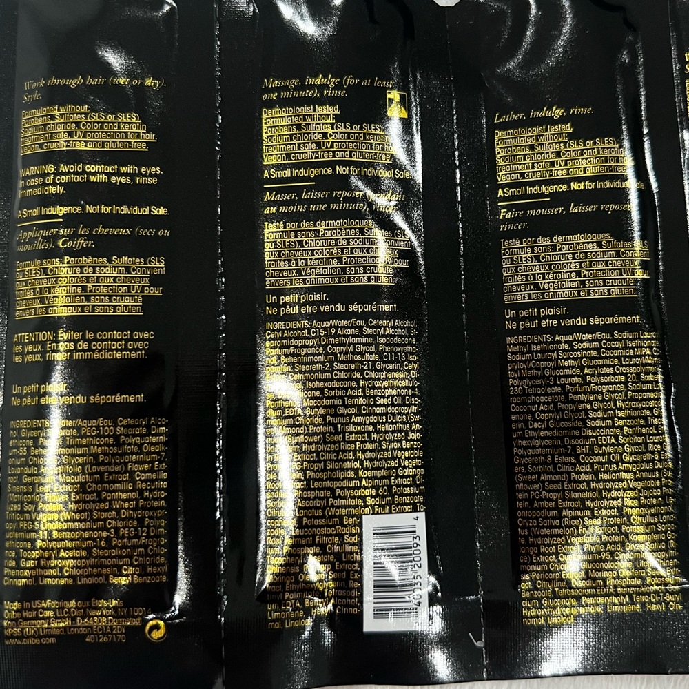 Oribe Signature Shampoo And Conditioner Sample Set - Picture 4 of 4